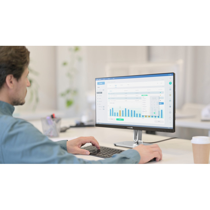 Philips 5000 series 24B2G5200/00 écran plat de PC 60,5 cm (23.8") 1920 x 1080 pixels Full HD LCD Anthracite