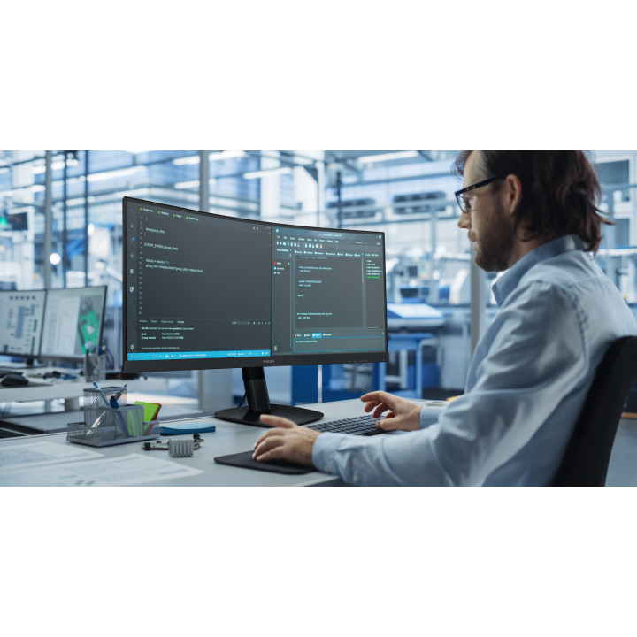 Philips 3000 series 34B2U3600C/00 écran plat de PC 86,4 cm (34") 3440 x 1440 pixels Wide Quad HD LCD Noir