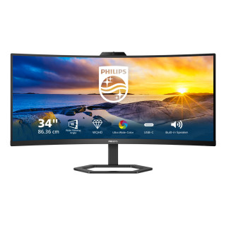 Philips 5000 series 34E1C5600HE/00 écran plat de PC 86,4 cm (34") 3440 x 1440 pixels 4K Ultra HD LED Noir