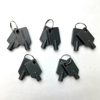 QNAP KEY-02-10PCS accessoire de racks Clé de verrouillage