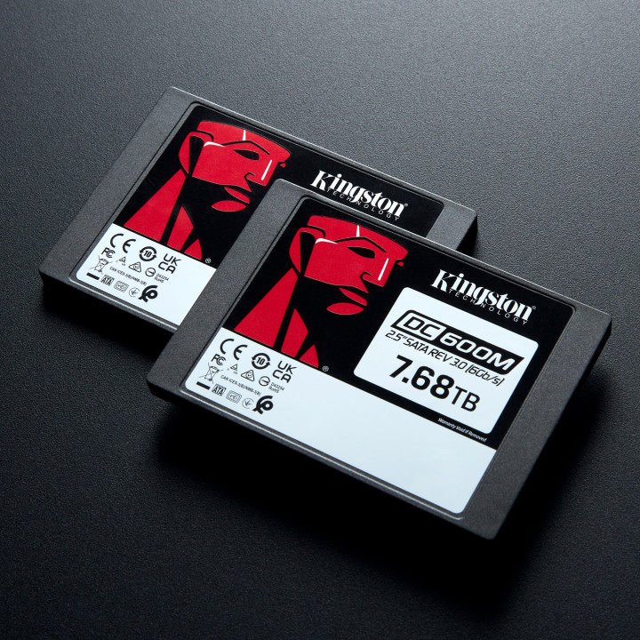 Kingston Technology SSD SATA Enterprise DC600M (usage mixte) 2,5” de 7 680 Go