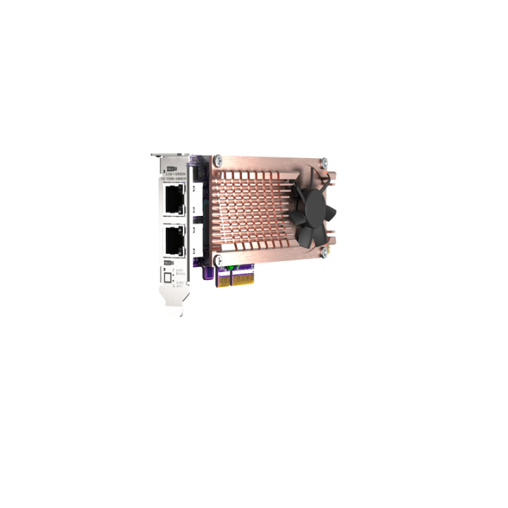 QNAP QM2-2P2G2T carte réseau Interne Ethernet 2500 Mbit/s
