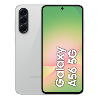 Samsung Galaxy A56 17 cm (6.7") Double SIM Android 15 5G USB Type-C 8 Go 128 Go 5000 mAh Gris clair