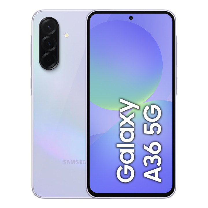 Samsung Galaxy A36 5G 17 cm (6.7") Double SIM Android 15 USB Type-C 8 Go 256 Go 5000 mAh Lavande