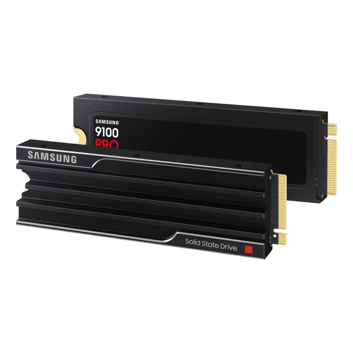 Samsung 9100 PRO Heatsink PCIe® 5.0 NVMe™ M.2 SSD - 4 TB