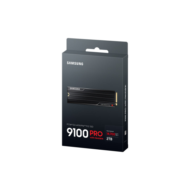 Samsung 9100 PRO Heatsink PCIe® 5.0 NVMe™ M.2 SSD - 2 TB