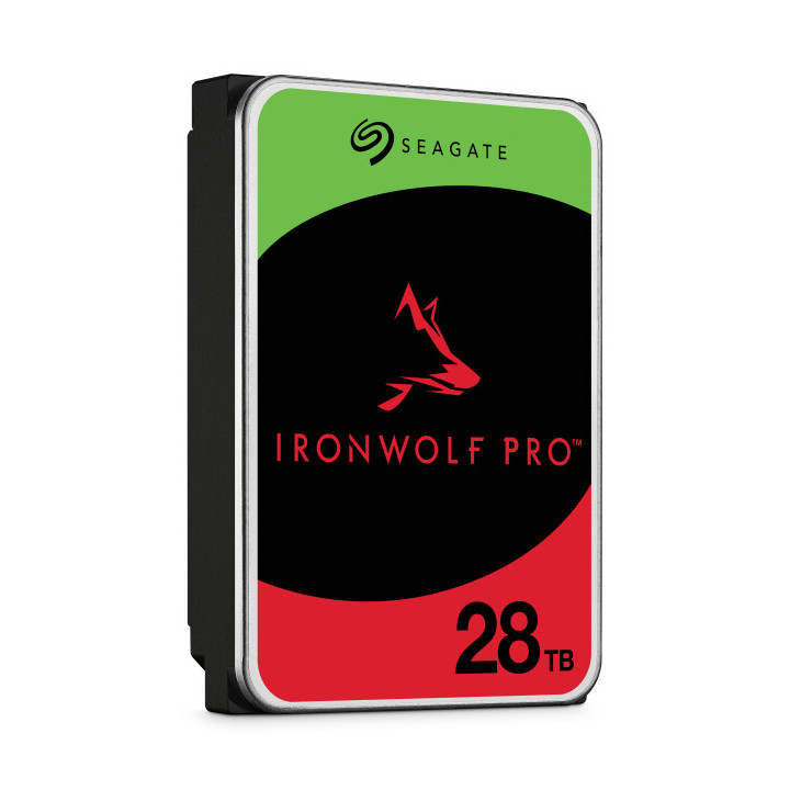 Seagate IronWolf Pro ST28000NT000 disque dur 28 To 7200 tr/min 512 Mo 3.5" Série ATA III