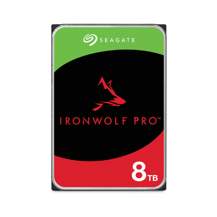 Seagate IronWolf Pro ST8000NT001 disque dur 8 To 7200 tr/min 256 Mo 3.5" Série ATA III