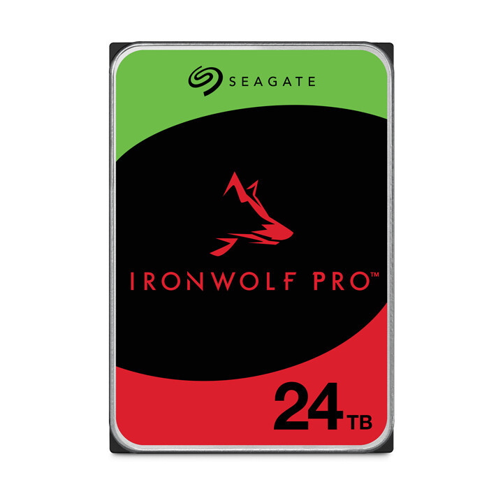 Seagate IronWolf Pro ST24000NT002 disque dur 24 To 7200 tr/min 512 Mo 3.5" Série ATA III