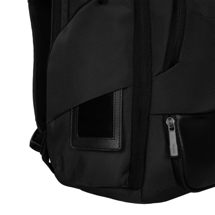 Targus HeritageLuxe sac à dos Sac à dos de voyage Noir Polyester