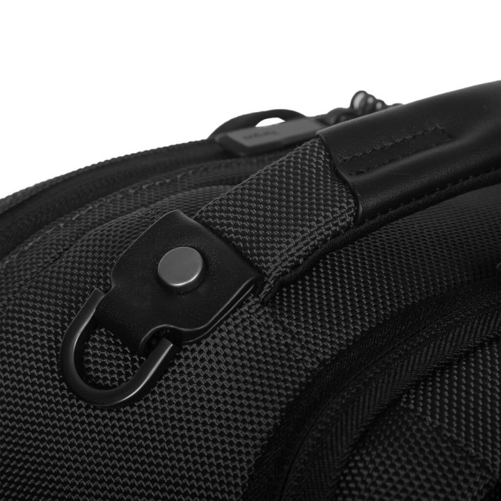 Targus HeritageLuxe sac à dos Sac à dos de voyage Noir Polyester