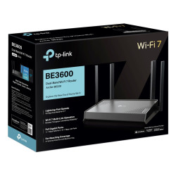 TP-Link Archer BE220 routeur sans fil Gigabit Ethernet Bi-bande (2,4 GHz / 5 GHz) Noir