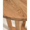 Kave Home Nahla Table basse Forme arrondie 4 pieds