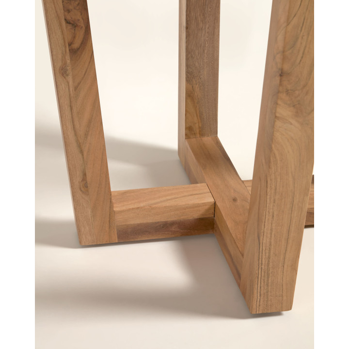 Kave Home Nahla Table basse Forme arrondie 4 pieds