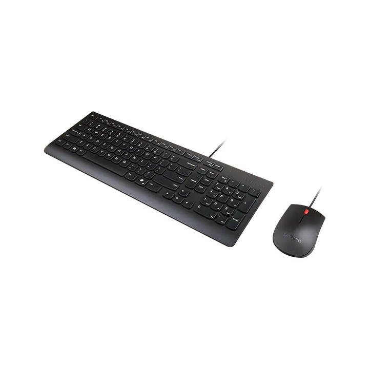 Lenovo 4X31R64404 clavier Universel USB AZERTY Noir