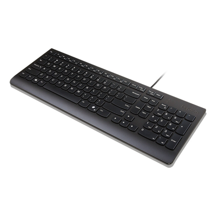 Lenovo 4Y41R64671 clavier maison/bureau USB Anglais britannique Noir