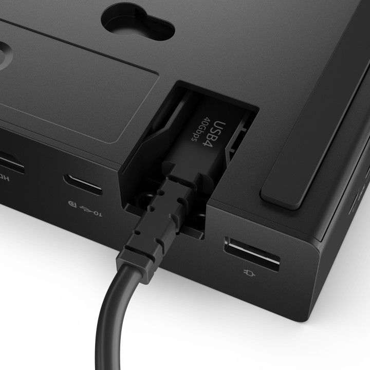 Lenovo ThinkPad USB4 Smart Dock 5500 Avec fil Noir