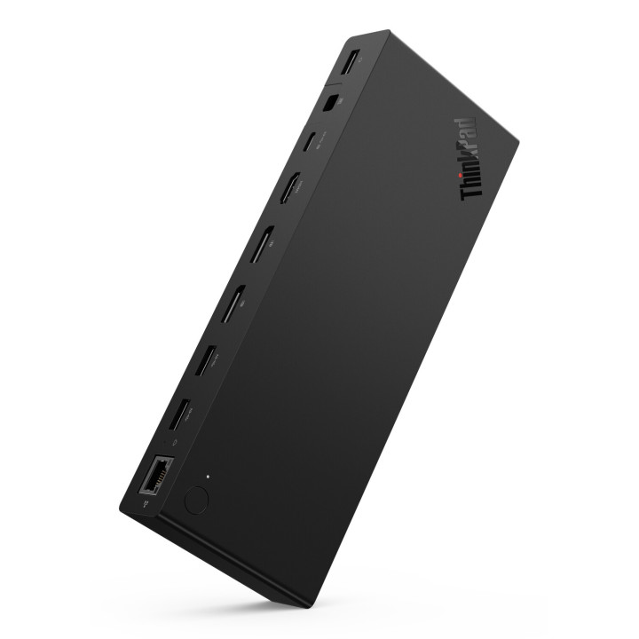 Lenovo ThinkPad USB4 Smart Dock 5500 Avec fil Noir