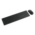 Lenovo 4X31S04810 clavier Souris incluse Bureau RF sans fil + Bluetooth Anglais américain Noir