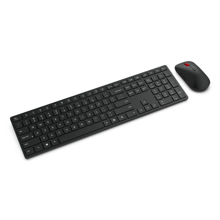 Lenovo 4X31S04810 clavier Souris incluse Bureau RF sans fil + Bluetooth Anglais américain Noir