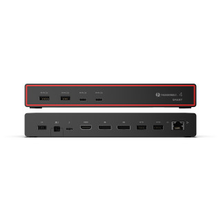 Lenovo ThinkPad Thunderbolt 4 Smart Dock Gen2 7500 Avec fil Noir