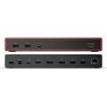 Lenovo ThinkPad USB4 Smart Dock 5500 with 135W Adapter Avec fil Noir
