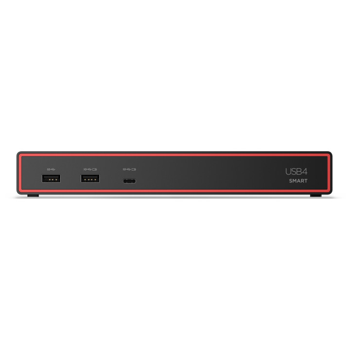 Lenovo ThinkPad USB4 Smart Dock 5500 with 135W Adapter Avec fil Noir
