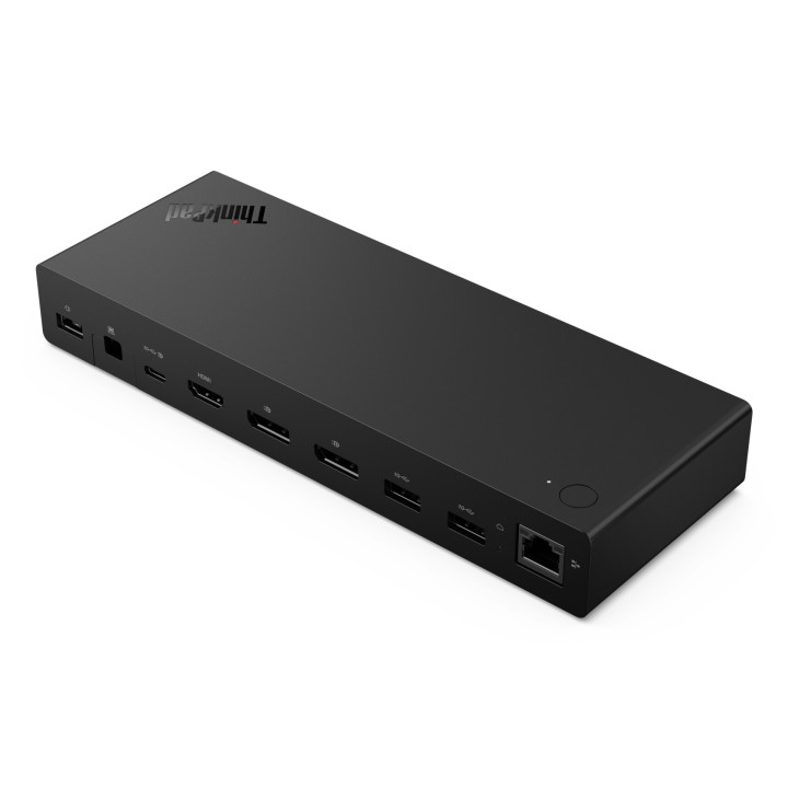 Lenovo ThinkPad USB4 Smart Dock 5500 with 135W Adapter Avec fil Noir