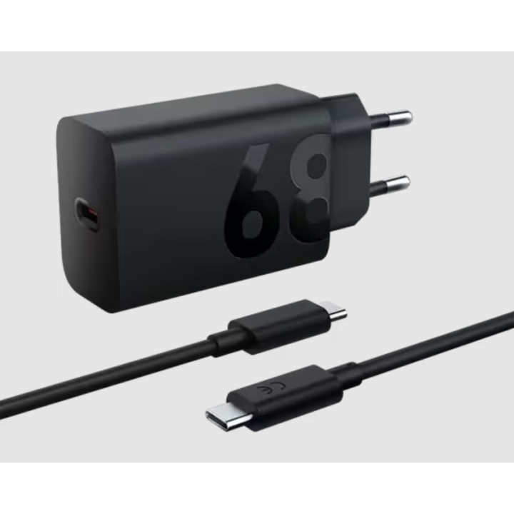 Lenovo 68W USB-C Wall Charger Tablette, Universel Noir Secteur Intérieure
