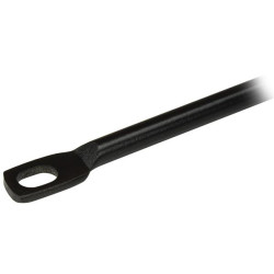 StarTech.com Lot de 10 Barres de Laçage Horizontales, Gestion des Câbles pour Rack de Serveurs, Organiseur de Câbles pour Ra