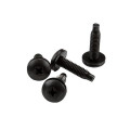 StarTech.com Lot de 50 Vis 10-32 de 19mm, Vis de Fixation pour Baies de Serveurs de 19" ou 10", Armoires et Boîtiers, Noir - T