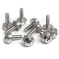 StarTech.com Lot de 100 Vis M5 de 12mm, Vis de Fixation pour Baies de Serveurs de 19" ou 10", Armoires et Boîtiers, Argent, TA