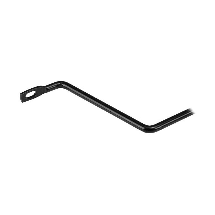 StarTech.com Lot de 10 Barres de Rangement Horizontales avec un Décalage de 10,2cm à 75 degrés, Gestion des Câbles pour Rac