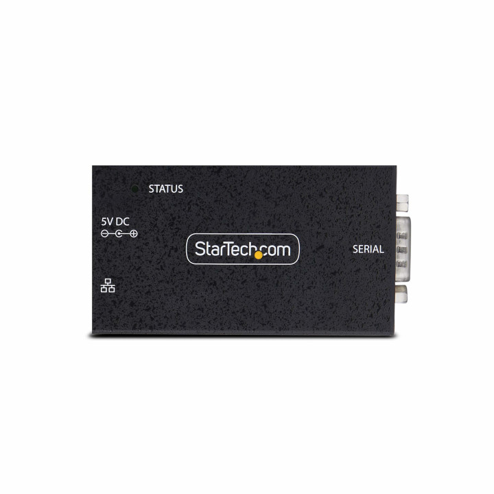 StarTech.com Adaptateur Série vers Ethernet à 1 Port, Serveur de Périphériques Série IP pour Périphériques RS232 Distant