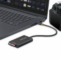 StarTech.com Lecteur de Cartes USB-C CFexpress Type B, USB 10Gbps, Lecteur de Cartes Mémoire Portable, Adaptateur USB Type-C v