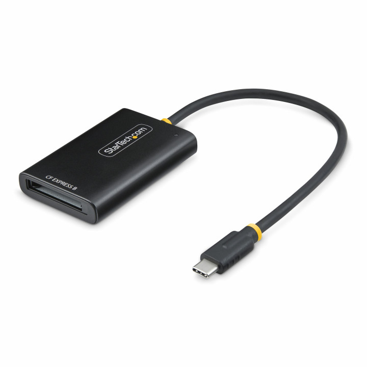 StarTech.com Lecteur de Cartes USB-C CFexpress Type B, USB 10Gbps, Lecteur de Cartes Mémoire Portable, Adaptateur USB Type-C v