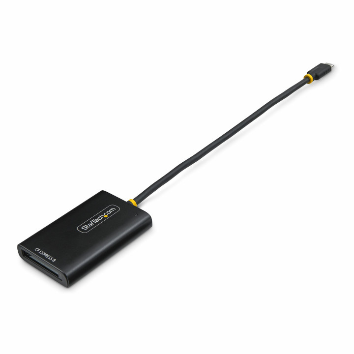 StarTech.com Lecteur de Cartes USB-C CFexpress Type B, USB 10Gbps, Lecteur de Cartes Mémoire Portable, Adaptateur USB Type-C v
