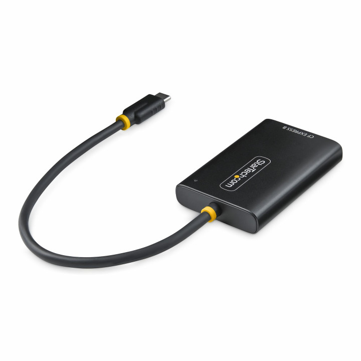 StarTech.com Lecteur de Cartes USB-C CFexpress Type B, USB 10Gbps, Lecteur de Cartes Mémoire Portable, Adaptateur USB Type-C v