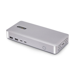 StarTech.com Station d'Accueil USB4 à 2 Écrans, Double HDMI 4K 120 Hz ou Simple HDMI 8K 60 Hz, Recharge de PC 100W, 2,5 GbE, 