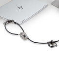 StarTech.com Kit de Verrouillage pour Ordinateur Portable/de Bureau et Périphériques, Verrou/Serrure Antivol, K-Slot, Câble 