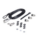 StarTech.com Kit de Verrouillage pour Ordinateur Portable/de Bureau et Périphériques, Verrou/Serrure Antivol, K-Slot, Câble 