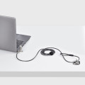 StarTech.com Antivol Universel pour Ordinateur Portable de 2m, Câble de Sécurité Sérialisé pour Ordinateur Portable, Compa