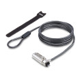 StarTech.com Antivol pour Ordinateur Portable Compatible Slot Noble Wedge ®, Câble de Verrouillage de 1,5m, Sécurité Antivo