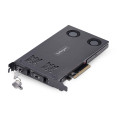 StarTech.com Double Baie M.2 NVMe SSD vers PCIe x8 avec Plateau Amovible, Bifurcation PCIe requise, Installation sans Outils, P