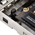 StarTech.com Double Baie M.2 NVMe SSD vers PCIe x8 avec Plateau Amovible, Bifurcation PCIe requise, Installation sans Outils, P
