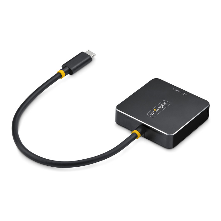 StarTech.com Lecteur de Cartes SD Express USB-C, USB 10Gbps, Lecteur de Cartes Mémoire Portable, Adaptateur USB Type-C vers Se