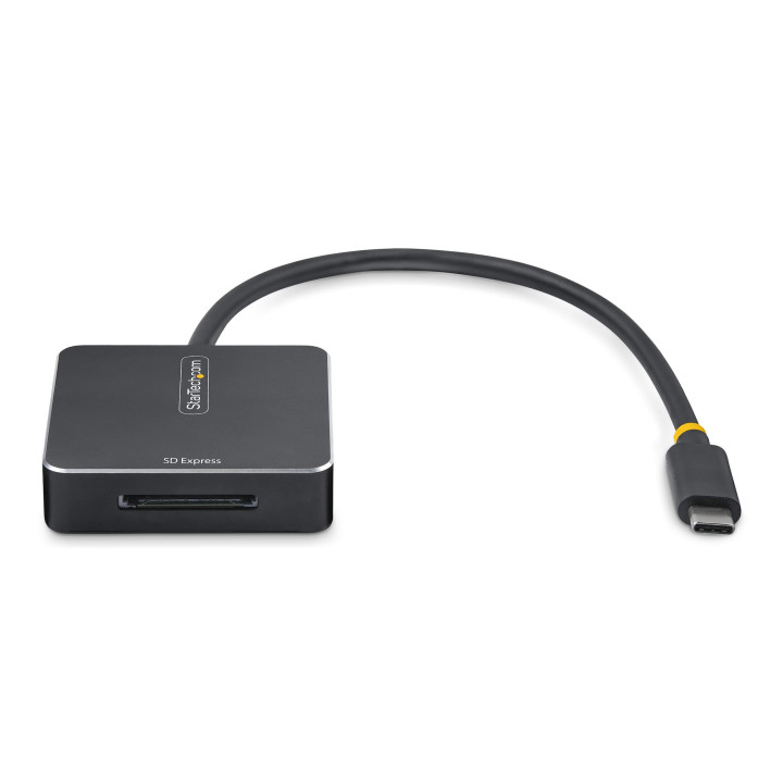 StarTech.com Lecteur de Cartes SD Express USB-C, USB 10Gbps, Lecteur de Cartes Mémoire Portable, Adaptateur USB Type-C vers Se