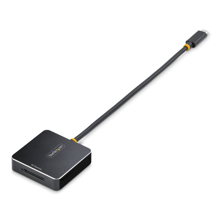 StarTech.com Lecteur de Cartes SD Express USB-C, USB 10Gbps, Lecteur de Cartes Mémoire Portable, Adaptateur USB Type-C vers Se