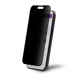 StarTech.com Filtre de Confidentialité 4 Directions pour iPhone 15 Pro Max, Supporte l'Orientation Portrait/Paysage, Tactile a
