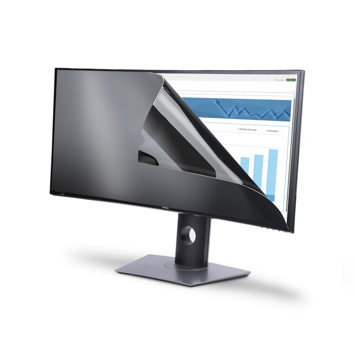 StarTech.com Filtre de Confidentialité pour Écran Dell P3424WE Incurvé Ultra-Large 21:9, Filtre Réversible Mat/Brillant, Pr